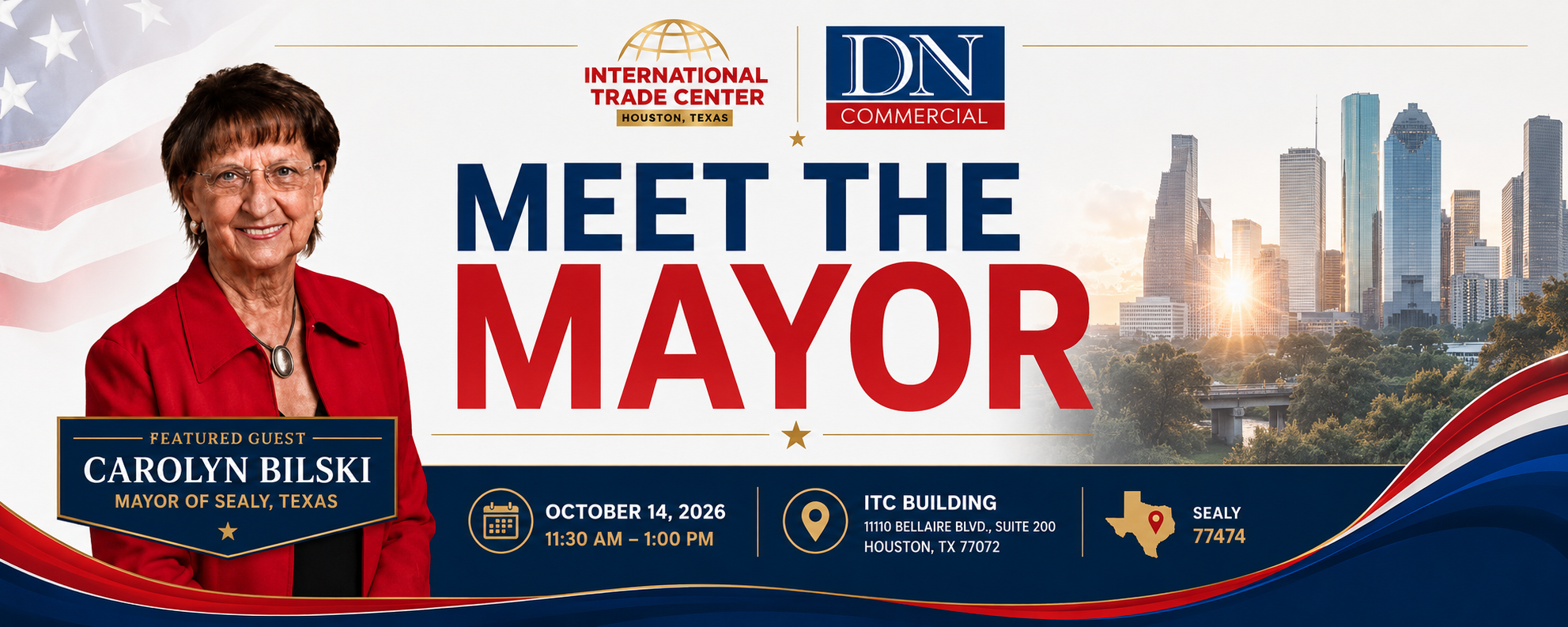 "Meet the Mayor" Luncheon — Mayor of Sealy (Carolyn Bilsky)