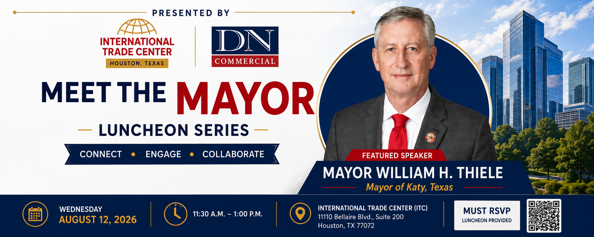 "Meet the Mayor" Luncheon — Mayor of  Katy (William H. Thiele)